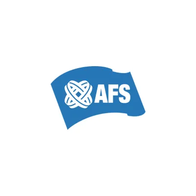 AFS logo en color azul